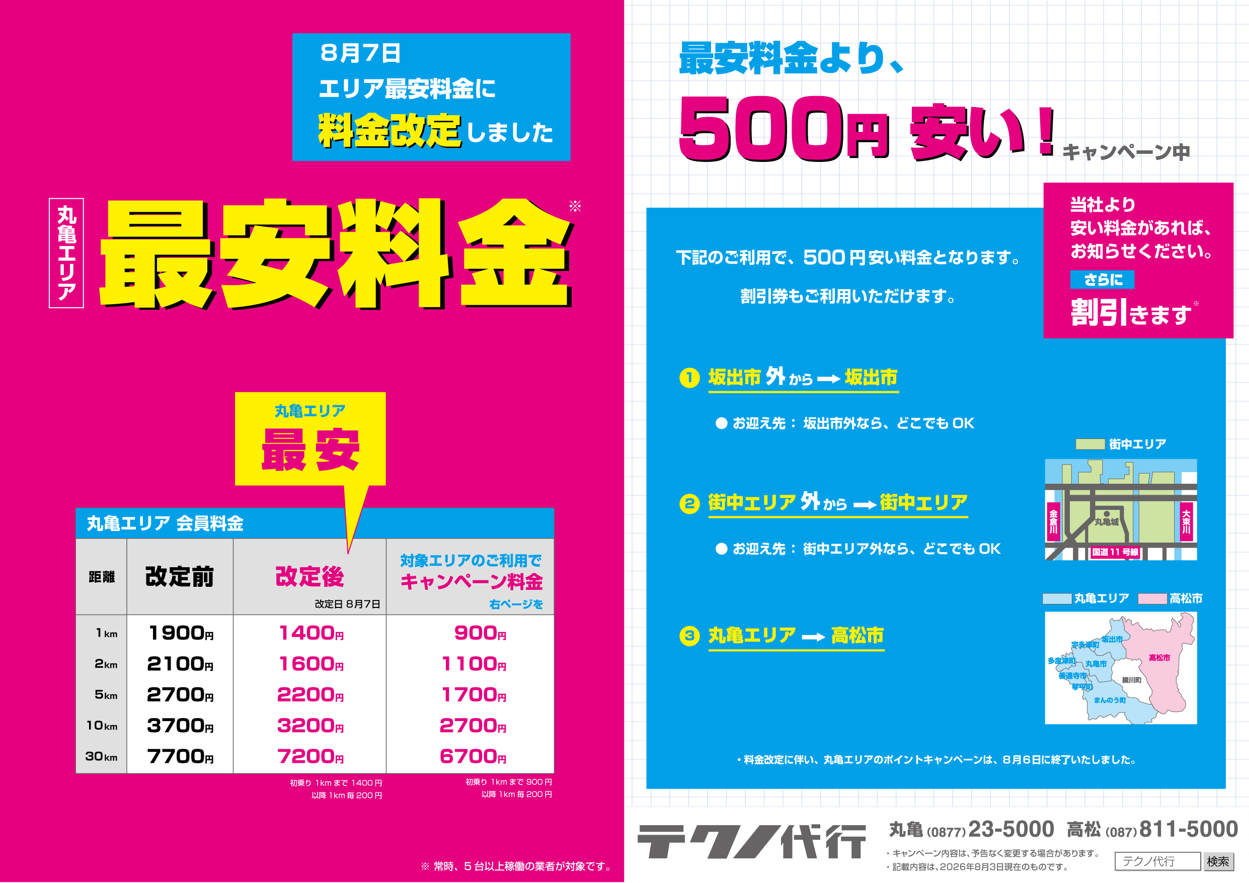 500円キャンペーン